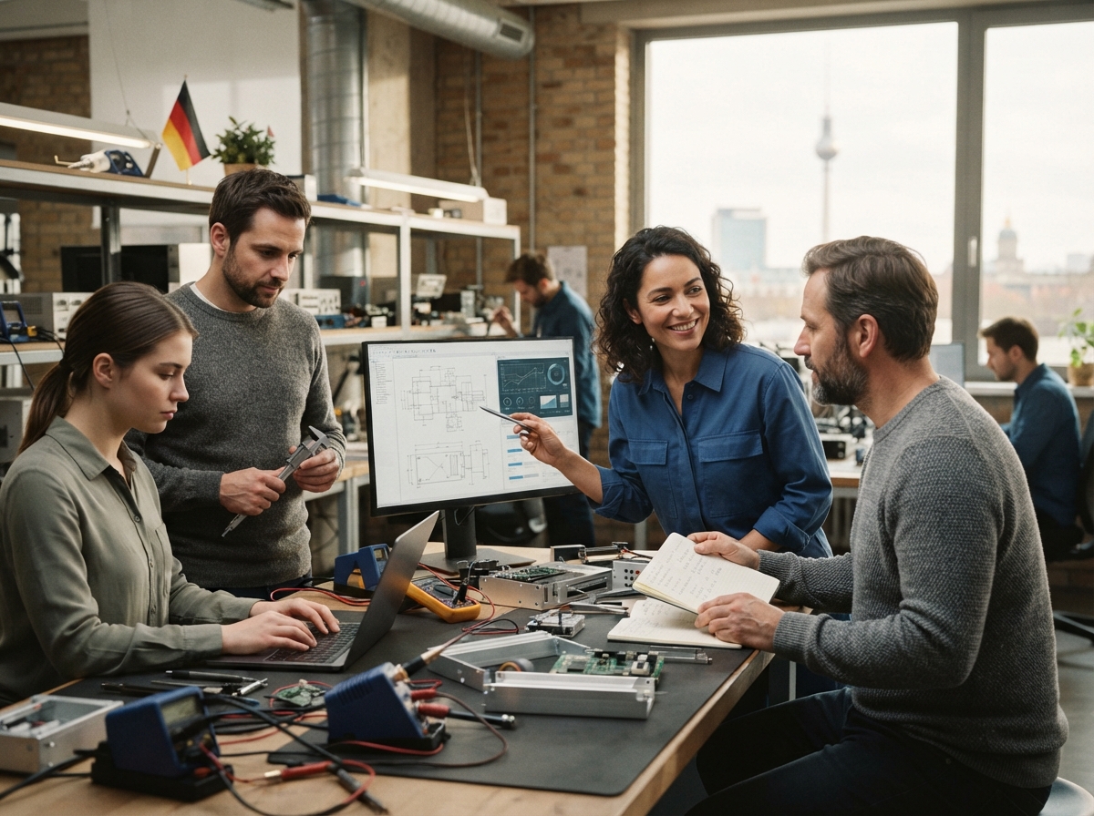 Dvukraldo Team bei der Arbeit an Datenmodellen für die Portfolioanalyse